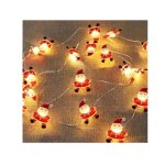 Guirlande lumineuse intrieure avec batterie 2 m20 led dcoration nol rideau lumineux extrieur blanc ...