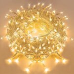 Guirlande lumineuse led 10 m pour int�rieur et ext�rieur avec prise pour sapin de no�l jardin mariage ...