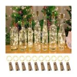 Guirlande lumineuse  led pour bouteille 2m 20 leds lige guirlande fe bouchon de bouteille dcoratif ...