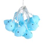 Guirlande lumineuse - shark - 10 led - 18 m - d�coration chambre enfant - f�te no�l