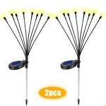 Lampes solaires de jardin avec mode lueur et scintillement boule led plus �tanche lampes solaires d�coration ...