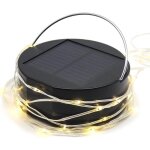 Guirlande lumineuse solaire led - losbenco - 4000 mah - 5 m - �tanche ip44