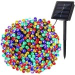 Guirlande lumineuse solaire de no�l 22m 200 led multicolore