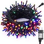 Guirlande noel extrieure multicolore 33m 300 led guirlande lumineuse sapin intrieur8 modes etanche