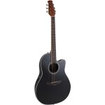 Guitare acoustique - applause - ab28 - 5s - noir satin� - pr�amplificateur actif - pan coup�