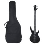 Guitare basse lectrique pour dbutants avec sac noir 4 4 46