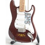 Guitare lectrique - fender - stratocaster lenny - rplique miniature de stevie ray vaughan - blanc