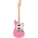 Guitare �lectrique - fender - squier sonic mustang hh - touche �rable - micros hh fender - flash pink ...