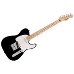 Guitare �lectrique - squier - sonic telecaster - noir - confort de jeu optimal - micros squier�