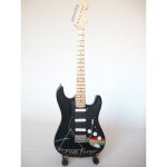 Guitare miniature dark side of the moon pink floyd