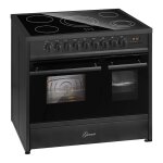 Cuisinière vitrocéramique - gurari - gch e 912 df bl - 90 cm - double four électrique - noir Cuisinière vitrocéramique - gurari - gch e 912 df bl - 90 cm - double four électrique - noir