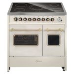 Cuisinière électrique - gurari - gch e 912 df cr r - vitrocéramique 90 cm - double four - crème Cuisinière électrique - gurari - gch e 912 df cr r - vitrocéramique 90 cm - double four - crème