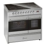 Cuisinière électrique - gurari - gch e 912 df x - vitrocéramique 90 cm - inox - double four multifonction ... Cuisinière électrique - gurari - gch e 912 df x - vitrocéramique 90 cm - inox - double four multifonction ...