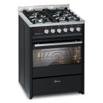 Cuisinière à gaz - gurari - gch e 610 bl - 60 cm - 4 kw wok - four électrique 60 l Cuisinière à gaz - gurari - gch e 610 bl - 60 cm - 4 kw wok - four électrique 60 l