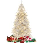 Gymax sapin de noël artificiel lumineux 180 cm avec 790 branches 300 lumières led blanc chaud support ... Gymax sapin de noël artificiel lumineux 180 cm avec 790 branches 300 lumières led blanc chaud support ...