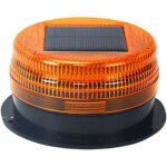 Gyrophare davertissement led solaire sans fil - lampe rechargeable magntique - pour voiture multicolore ...