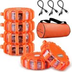 Gyrophare led gyrophare 9 modes rechargeable usb avec c�ble 2 en 1