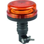 Gyrophare led double flash extra plat 12 / 24v 45leds sur tige s16311