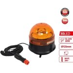 Gyrophare led homologu 12v - 24v magntique allume cigare