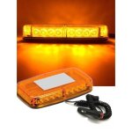 Gyrophare - led - mini rampe de toit - 24 led - stroboscopique - dc12v
