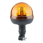 Gyrophare multifonctions led  tige flexible ? 12 - 24v ? ip56