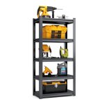 H160cm �tag�re en m�tal 5 couches capacit� de charge 650kg �tag�re en acier industriel robuste hauteur ...