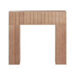 Habillage de chemine bunbury marron clair