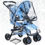 Habillage pluie pour poussette protection pluie pour poussette housse de pluie poussette protection contre ...