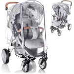 Habillage pluie universelle pour poussette - protection avec fentre de contact et ouverture frontale ...