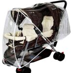 Habillage universel pluie pour poussette de double enfants imperméable housse anti - pluie et vent transparent ... Habillage universel pluie pour poussette de double enfants imperméable housse anti - pluie et vent transparent ...