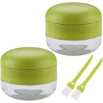 Hachoir  ail presse - ail 2 pices coupe - ail  lames en acier inoxydable broyeur hachoir et rcipient ...