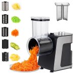 Hachoir �lectrique � l�gumes 5 en 1 coupe l�gumes �lectrique r�pe �lectrique 1000w moulin � l�gumes avec ...