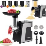 Hachoir lectrique & trancheuse de lgumes & rpe  fromagemachine multifonctionnelle  salade machine ...