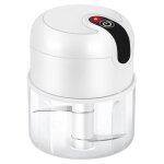 Hachoir �lectriquemixeur blender usb type - c rechargeable portable sans filpour l�gumes et fruits cuisine ...