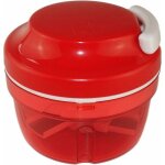 Hachoir  oignons turbo - chef d158 20865 - rouge outil pratique pour couper facilement les oignons