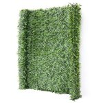 Haie artificielle / brise vue pour balcon ~ 300x150cm sapin clair