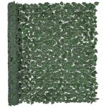 Haie artificielle - duoku - jnf013 - 1500 x 2490 mm - plastique - tissu de soie