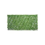Haie artificielle - muvoe - haie brise - vue 300 x 150 cm - vert clair - feuillage type �rable - pe et ...