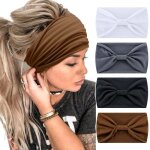 Hairband 4x bandeaux boho pour femmes bandeau accessoires de cheveux de sport de yoga a0583