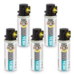 Halbau cartouche de gaz 80mm 40ml fuel cell gaz de rechange pour cloueur  tige hb34 - 5 pcs.