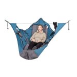Hamac de camping en plein air avec moustiquaire lit suspendu balanoire de couchage portable haute intensit ...