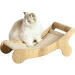 Hamac chaise longue pour chat - zolux - griffoir sisal - espace repos - bor�al - biege