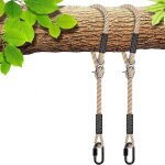 Hamac en corde de fixation pour balançoire?balançoire réglable avec mousqueton pour chaise suspendue ... Hamac en corde de fixation pour balançoire?balançoire réglable avec mousqueton pour chaise suspendue ...