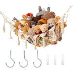 Hamac rangement jouets filet peluches chambre enfant organisateur murale support 15kg