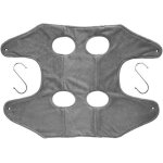 Hamac de toilettage pour animaux de compagnie serviette de schage 2 en 1 sac de retenue pour chat et ...