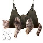 Hamac de toilettage pour chien harnais pour couper les griffes des animaux de compagnie avec sangle large ...