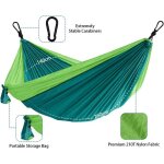Hamac de voyage ultra l�ger - double et unique - charge maximale : 250 kg (260 x 140 cm) - hamac pour ...