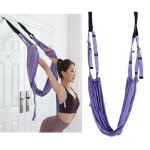 Hamac de yoga a�rien bande d�tirement pour yoga ballet pilates gymnastique entra�nement de flexibilit� ...