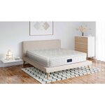 Hamilton matelas grand hotel 30 cm dpaisseur hybride - blanc - latex - ressorts ensachs i 180 x 200 ...