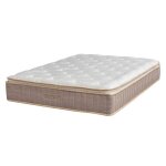 Hamilton matelas olympe double ressorts ensachs mi - souple 140 x 190 cm